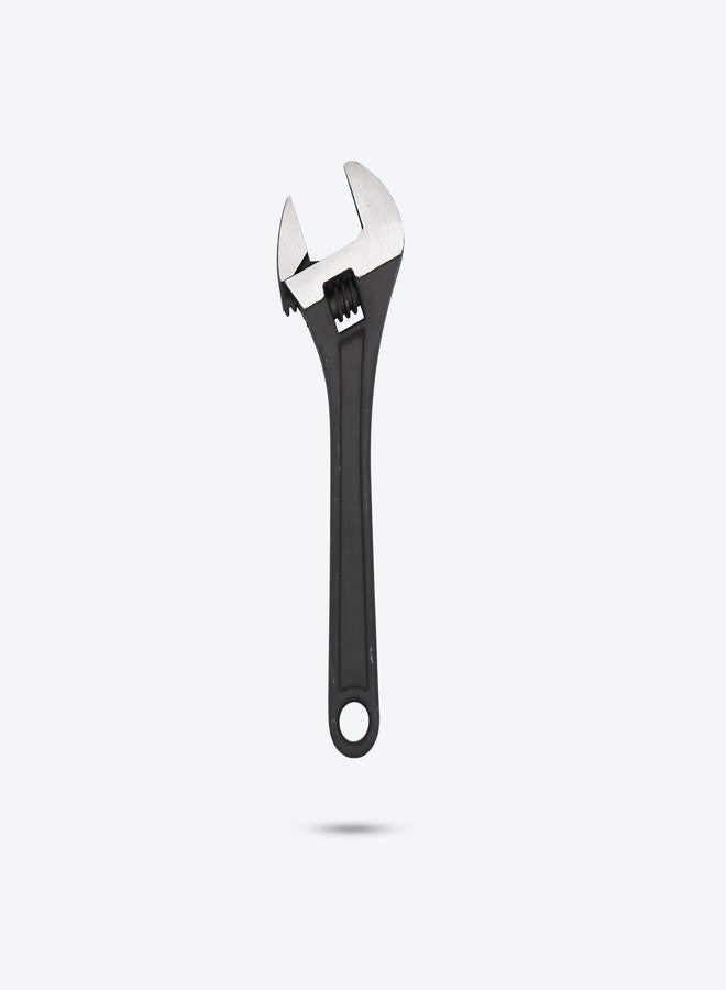 Hillgrove Universal Multi-Function Professional 10 inch with 0-30mm Jaw Opening Capacity Adjustable Wrench Spanner Hand Tool Single Sided Open End Wrench (Pack of 1) - Image 1
